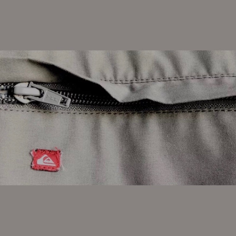 Quicksilver Full Front Zip Up Coat Jacket XXL - Picture 7 of 7